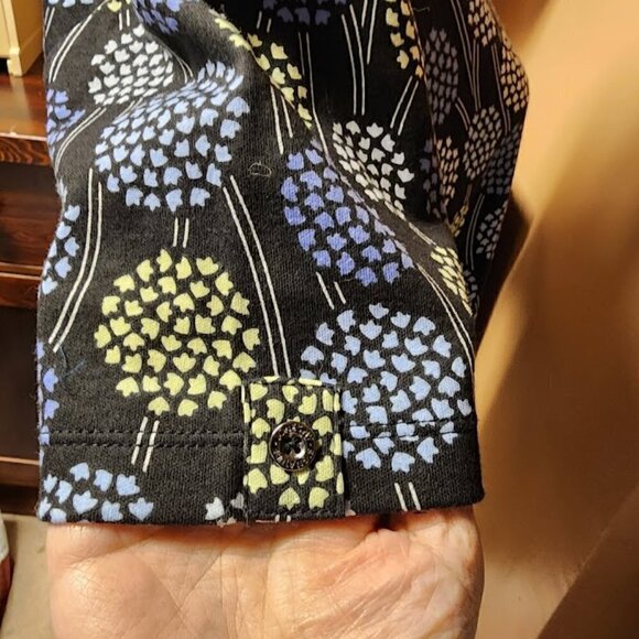 Jones New York Women's Floral-Print Short-Sleeve Top - Picture 4 of 10